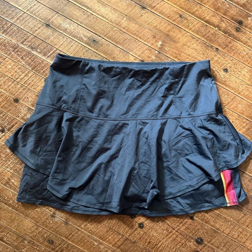 Lucky in Love Golfcore M tenniscore sporty gray skort